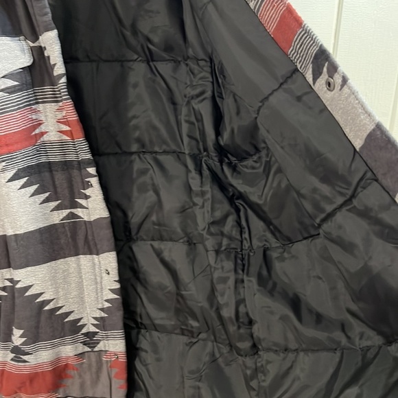 SONOMA MEN GREY QUILT LINED SHIRT JACKET - Picture 6 of 7